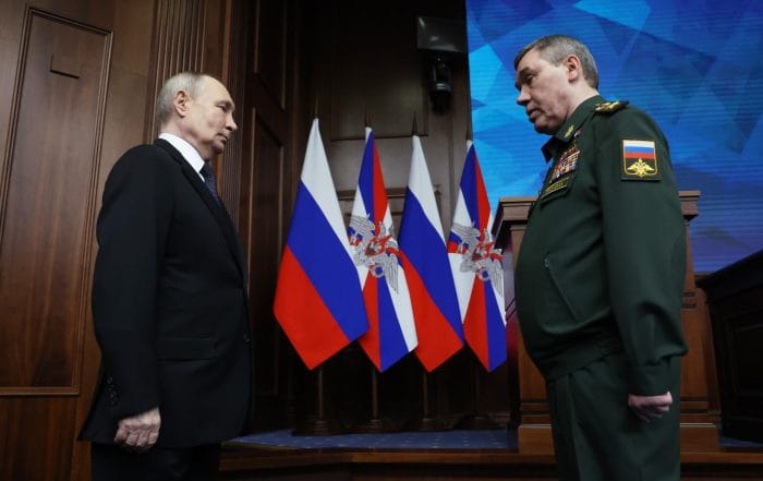 Vladimir Putin i načelnik Generalštaba Oružanih snaga RF, general-armije Gerasimov