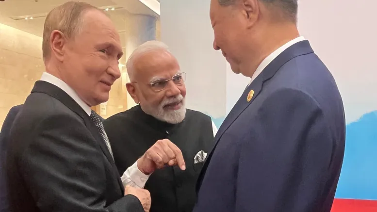 Putin, Modi, Dinping
