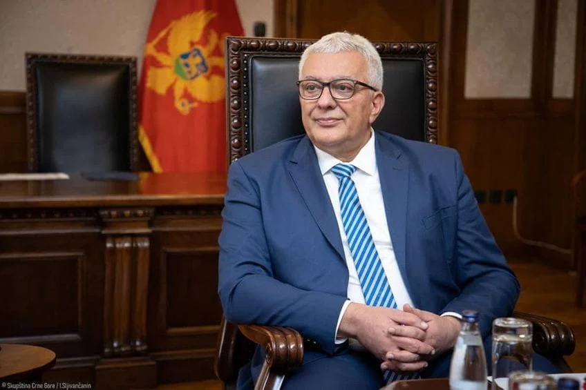 Andrija Mandić, predsednik Skupštine Crne Gore