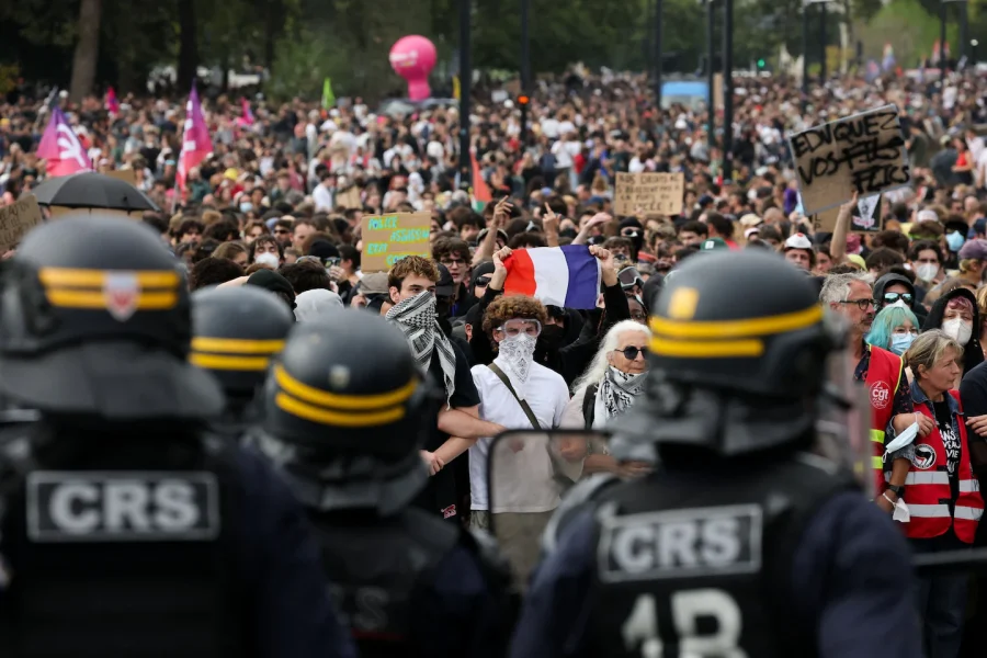 Francuska, protetsi studenata, đaka