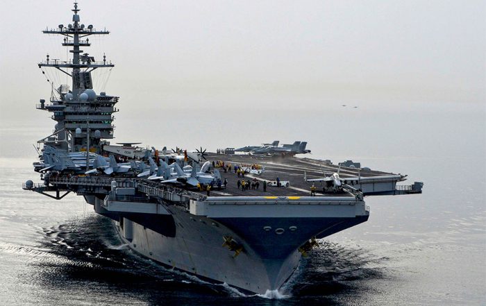 Iran kao meta, nosač aviona USS Teodor Ruzvelt