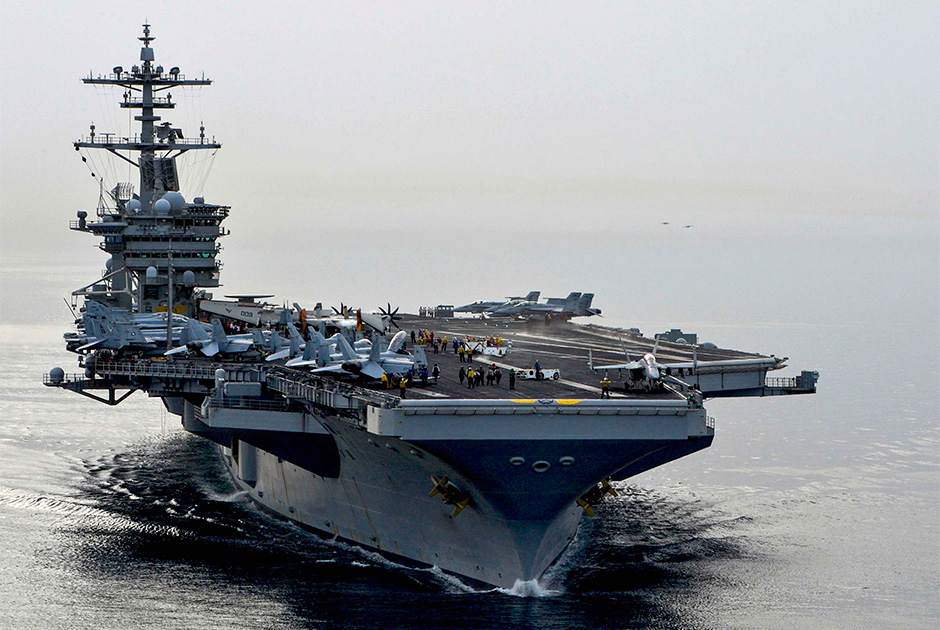 Iran kao meta, nosač aviona USS Teodor Ruzvelt