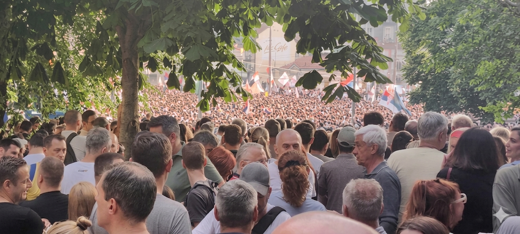Protest studenata, Slavija, maj 2026.